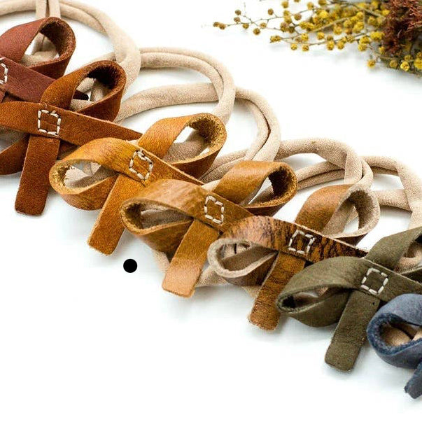 Ballet Bow Headbands: Caramel