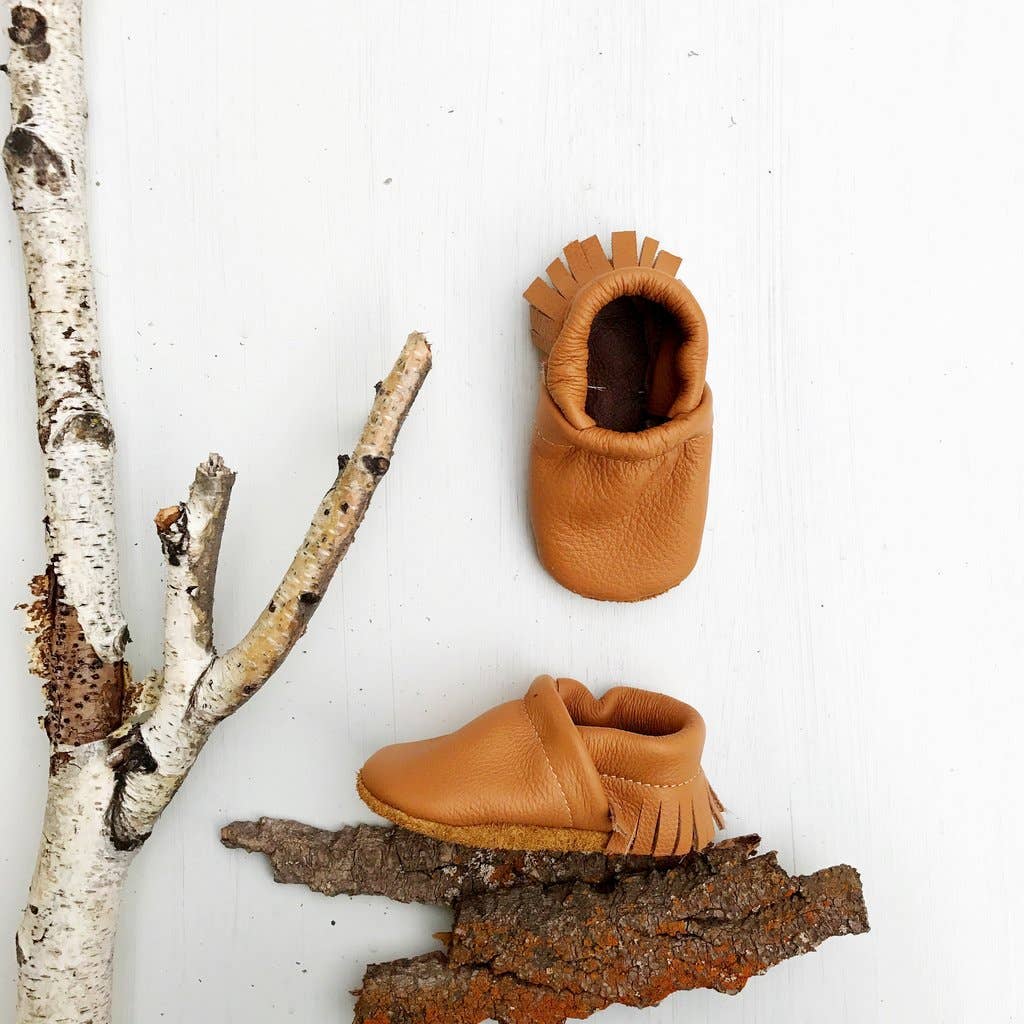 Camel Moccasins: 6M