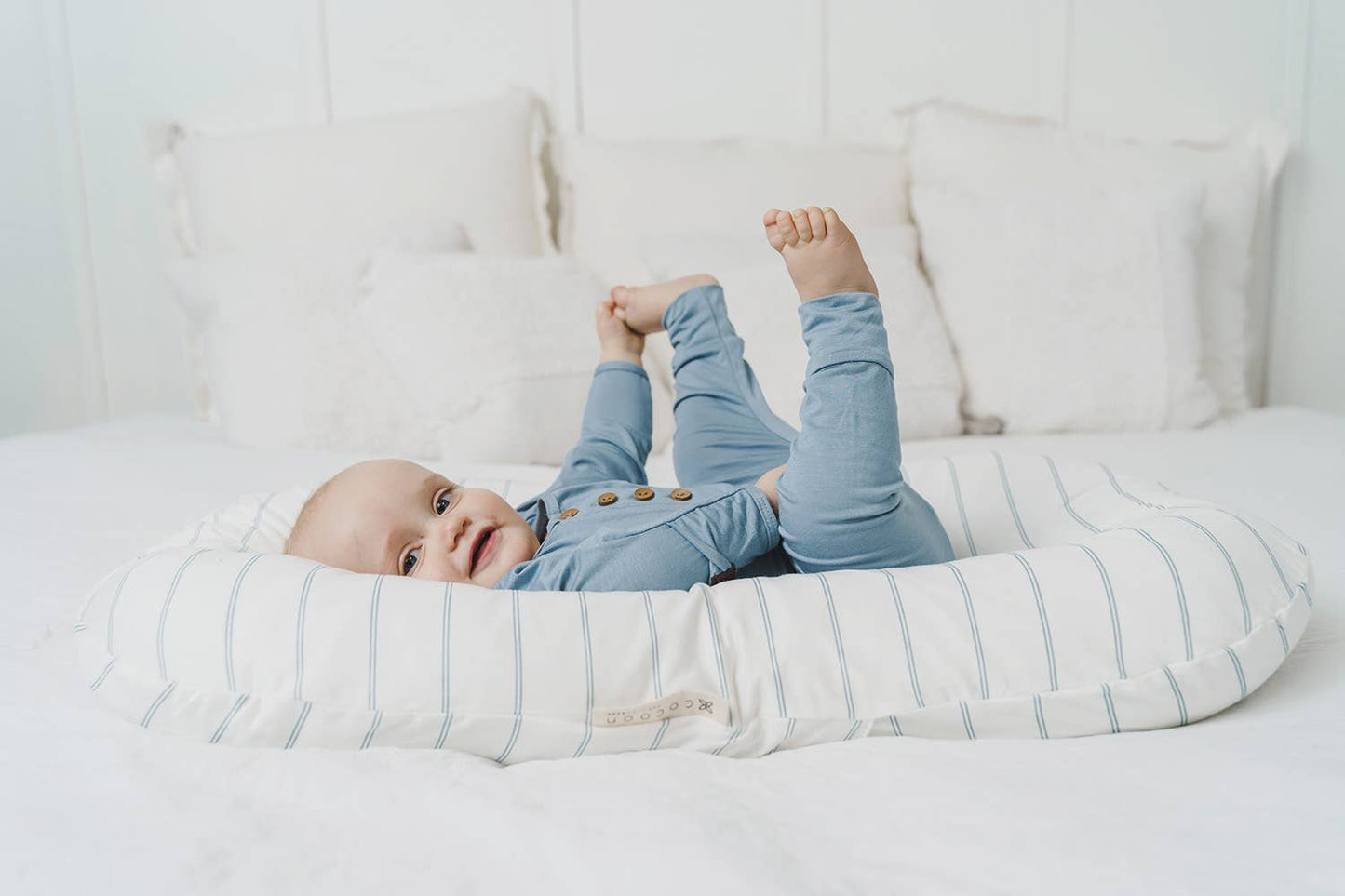 Infant Set: Onyx Stripe
