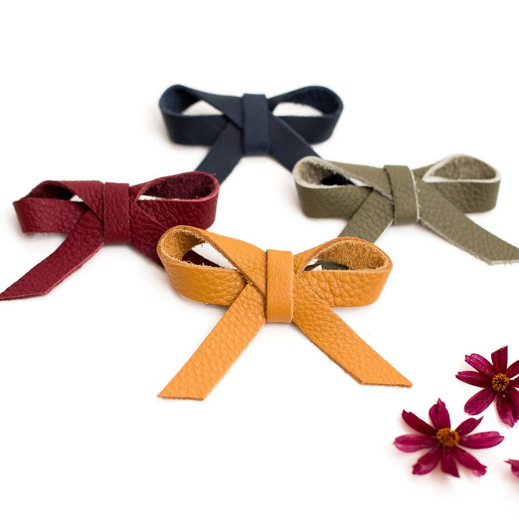 Large Ballet Bow Clip: Maple
