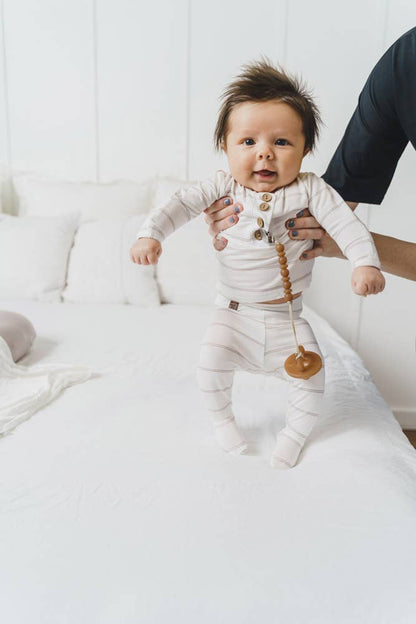 Infant Set: Onyx Stripe